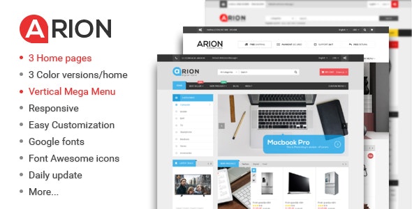 Arion - Responsive Multi-purpose WordPress Theme 1