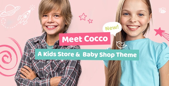 Cocco - Kids Store and Baby Shop Theme 1