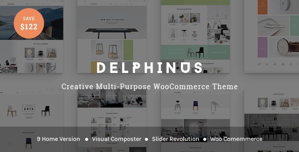 Delphinus - Creative Multi-Purpose WooCommerce Theme 1