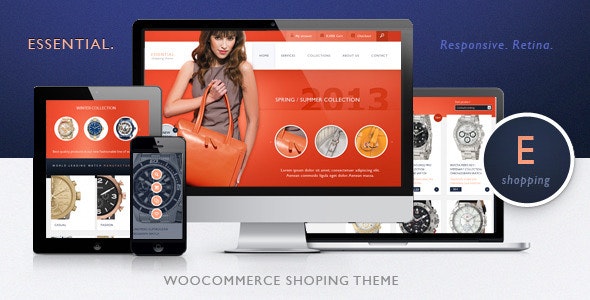 Essential - Responsive WooCommerce eCommerce and Auction Theme 1