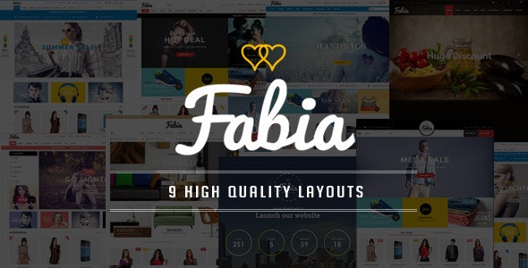 Fabia - Multipurpose Responsive WooCommerce WordPress Theme 1