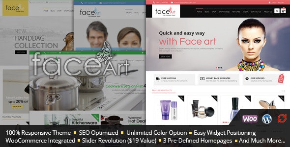Face Art - WooCommerce Responsive Theme 1