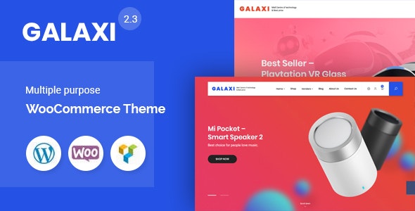Galaxi - Tech WooCommerce WordPress Theme 1