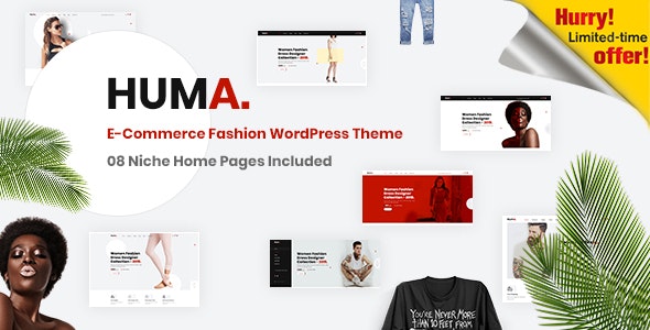 Huma – Fashion E-commerce WordPress Theme 1