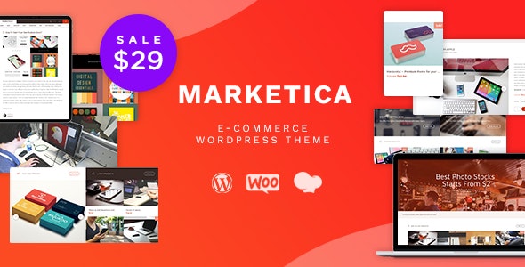 Marketica - eCommerce and Marketplace - WooCommerce WordPress Theme 1