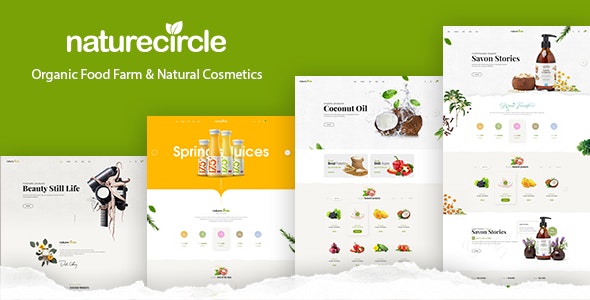 NatureCircle - Organic Theme for WooCommerce WordPress 1