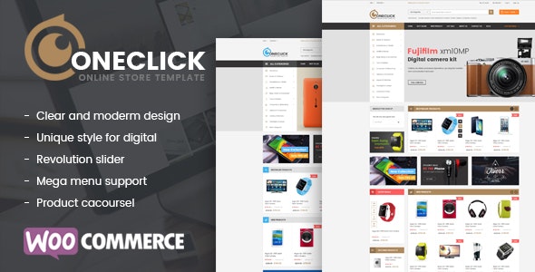 Oneclick - Multi-Purpose WooCommerce Responsive Digital Theme 1
