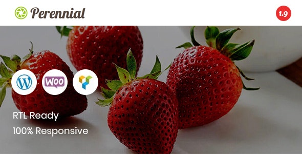 Perennial - Store WooCommerce WordPress for Organic Food Theme 1