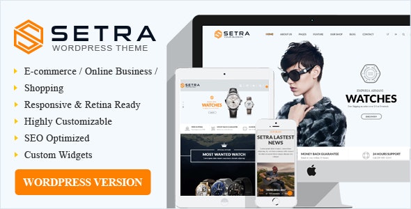 Setra WooCommerce WordPress Theme 1