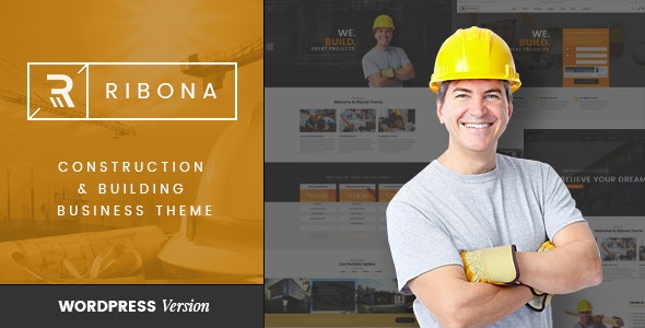 VG Ribona - WordPress Theme for Construction, Building Business 1