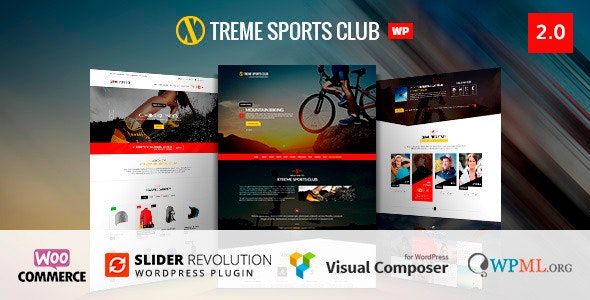 Xtreme Sports - WordPress Theme 1